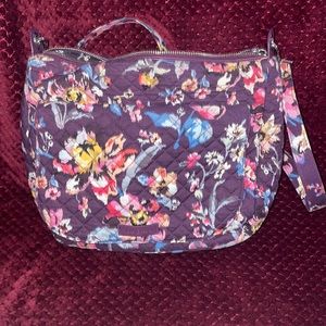 Vera Bradley burgundy medium size crossbody